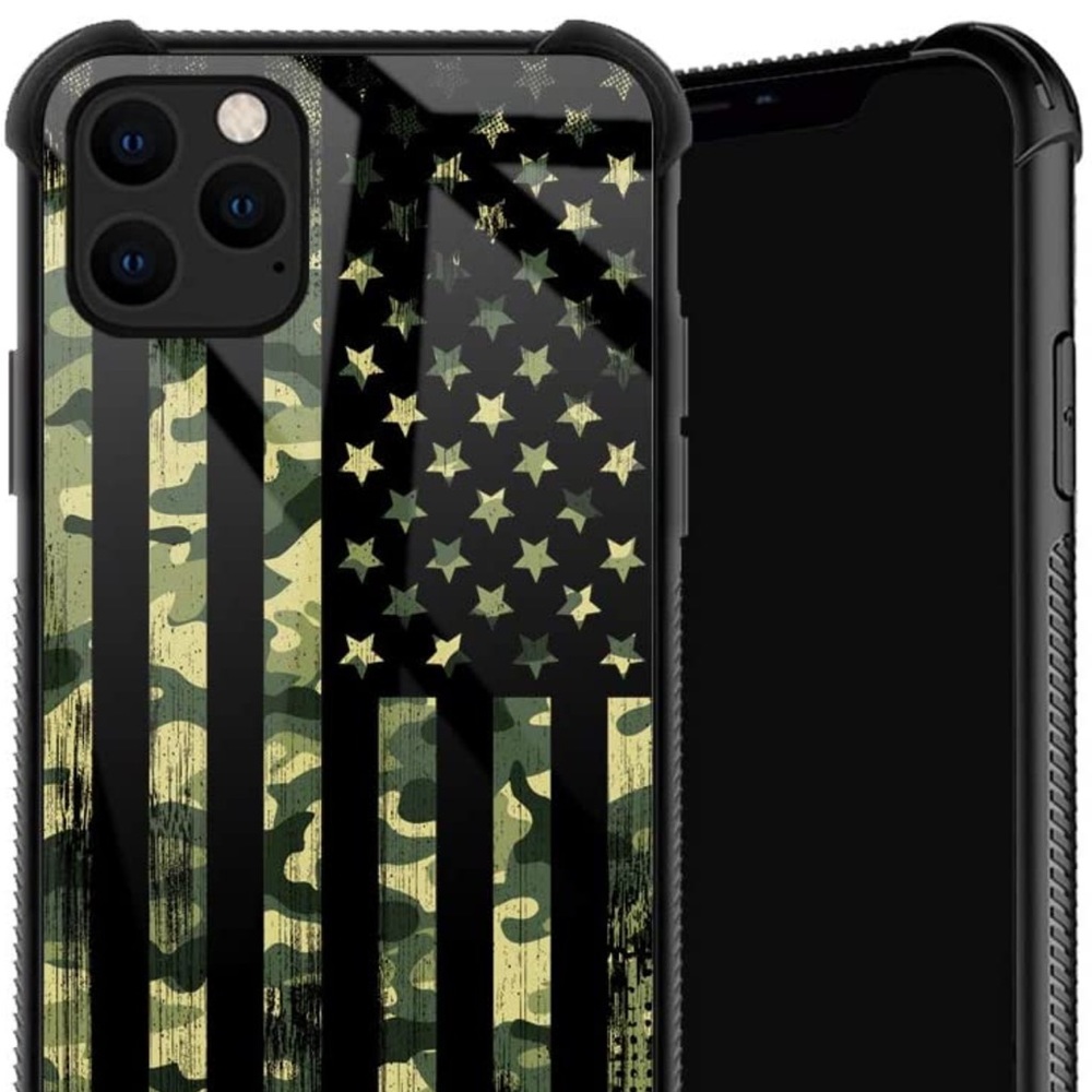 ✨NEW: Camouflage Phone Cover | iPhone 11 Case | Camo Phonecase | USA Flag 🇺🇸